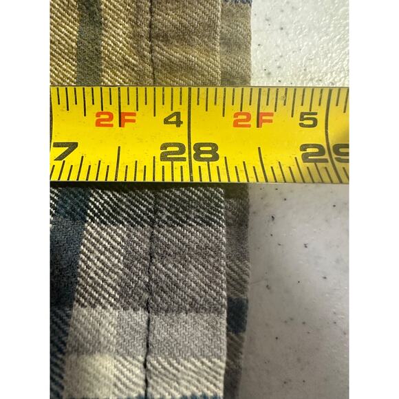 Carhartt Heavyweight Flannel Shirt Men's M Button Plaid Shirt Cotton LS A2 - Picture 7 of 7